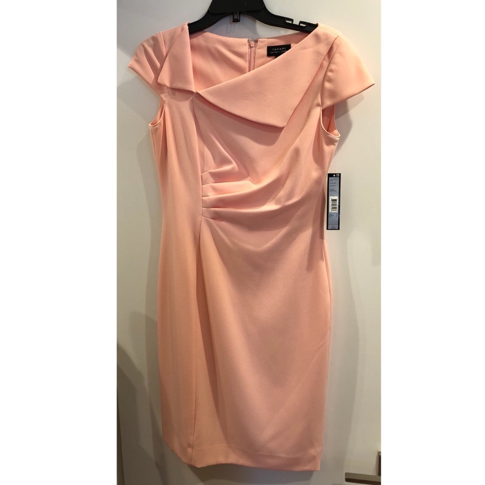 Tahari Blush Pink Dress